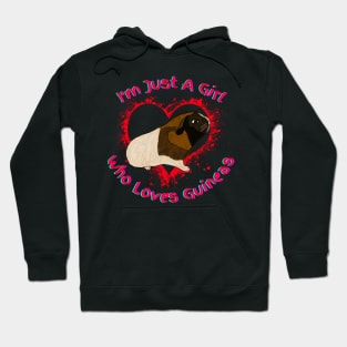 A Girl Who Loves Guineas Hoodie